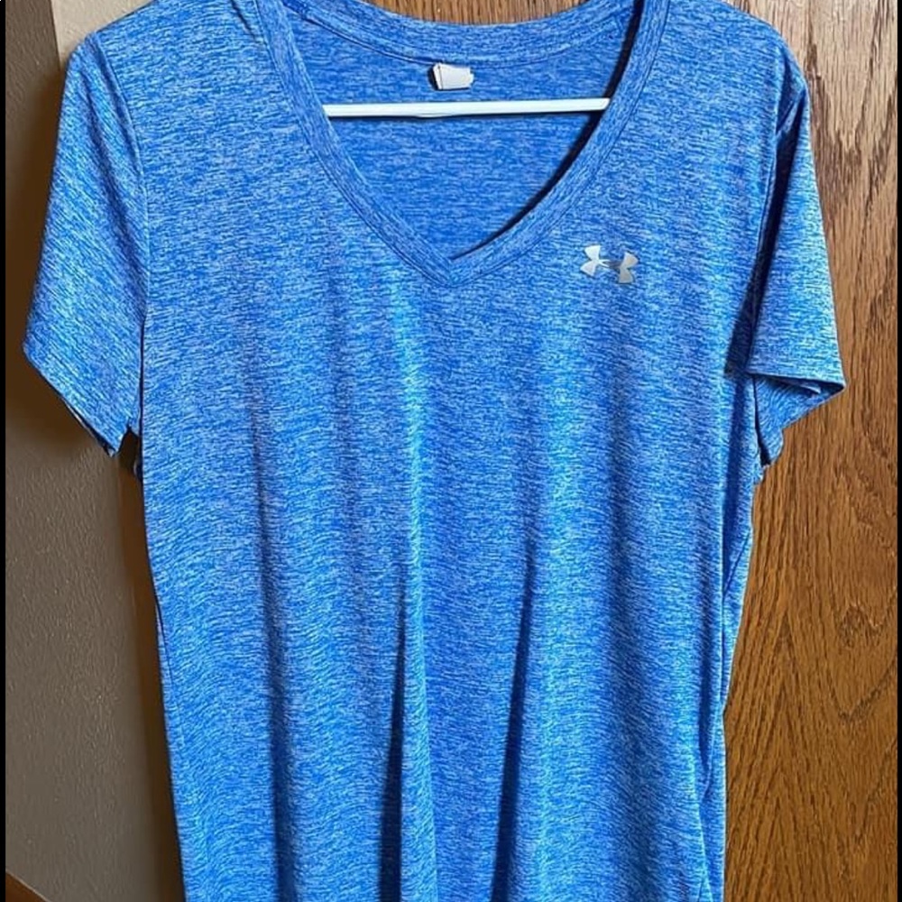 Under Armor blue t shirt
